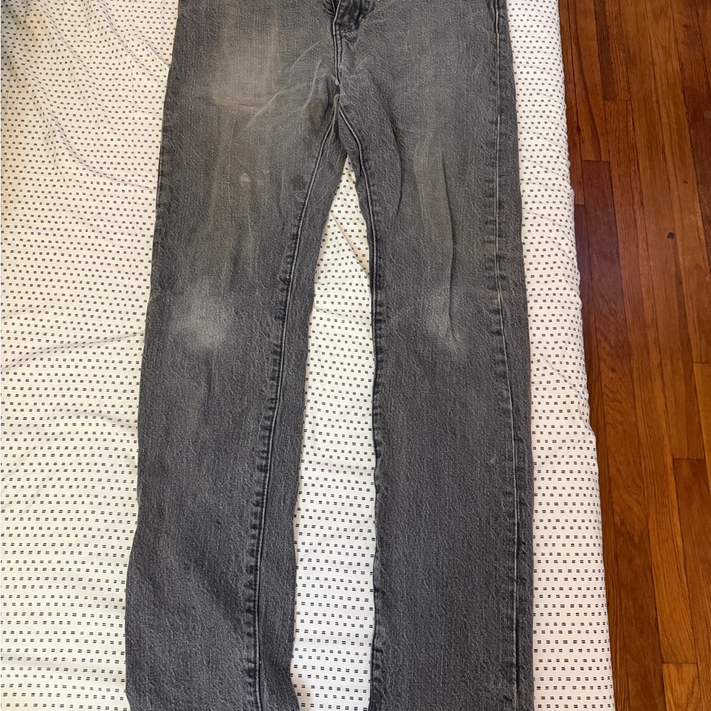 Levi's Classic Gray Straight Jeans